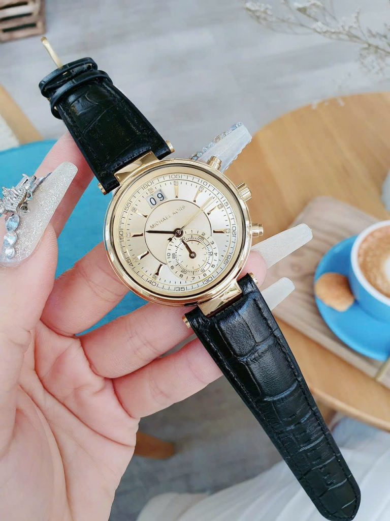 Đồng hồ Michael Kors MK2433 Like Auth nữ dây da 38mm (2)