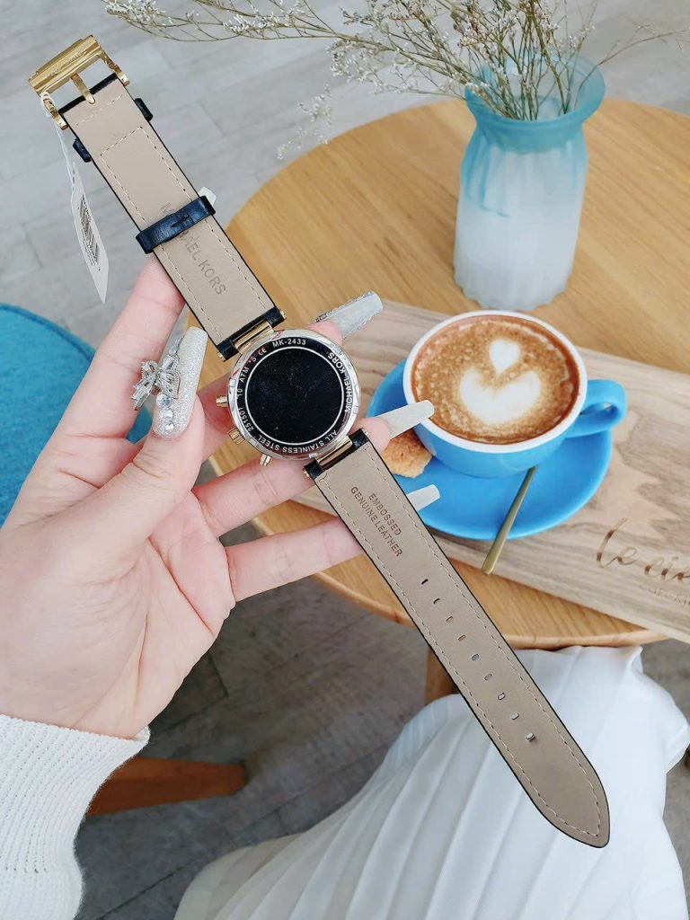 Đồng hồ Michael Kors MK2433 Like Auth nữ dây da 38mm (2)
