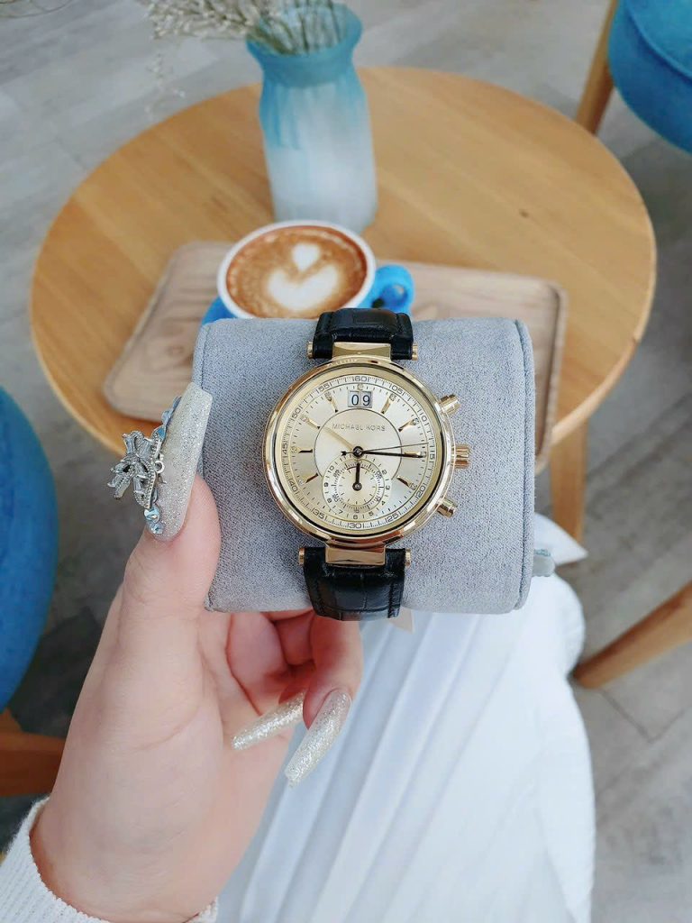 Đồng hồ Michael Kors MK2433 Like Auth nữ dây da 38mm (2)