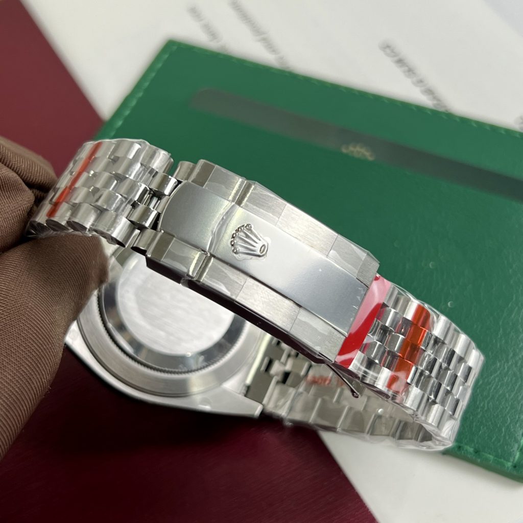 Đồng hồ Replica 11 Rolex DateJust mặt khảm xà cừ EW Factory 41mm (2)