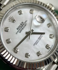 Đồng hồ Replica 11 Rolex DateJust mặt khảm xà cừ EW Factory 41mm (2)