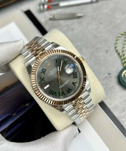 Đồng hồ Rolex DateJust nam cọc số la mã Rep 11 EW Factory 41mm (2)