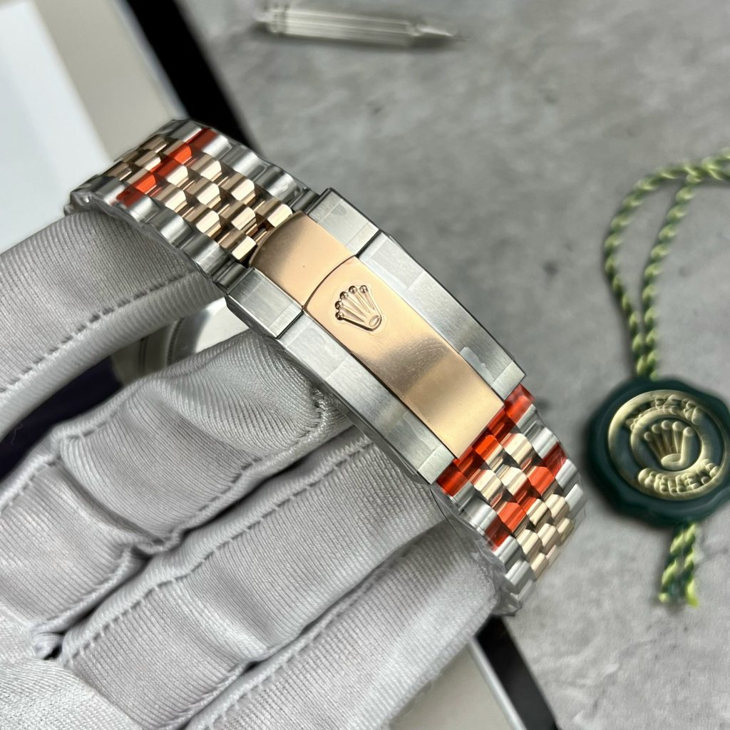 Đồng hồ Rolex DateJust nam cọc số la mã Rep 11 EW Factory 41mm (2)