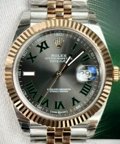 Đồng hồ Rolex DateJust nam cọc số la mã Rep 11 EW Factory 41mm (2)