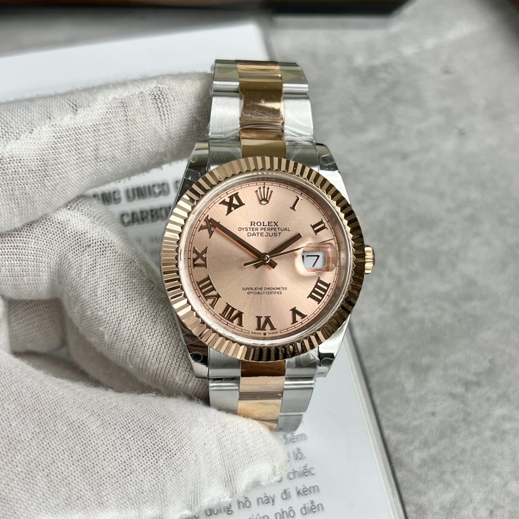 Đồng hồ Rolex DateJust nam dây Oyster Replica 11 41mm (2)