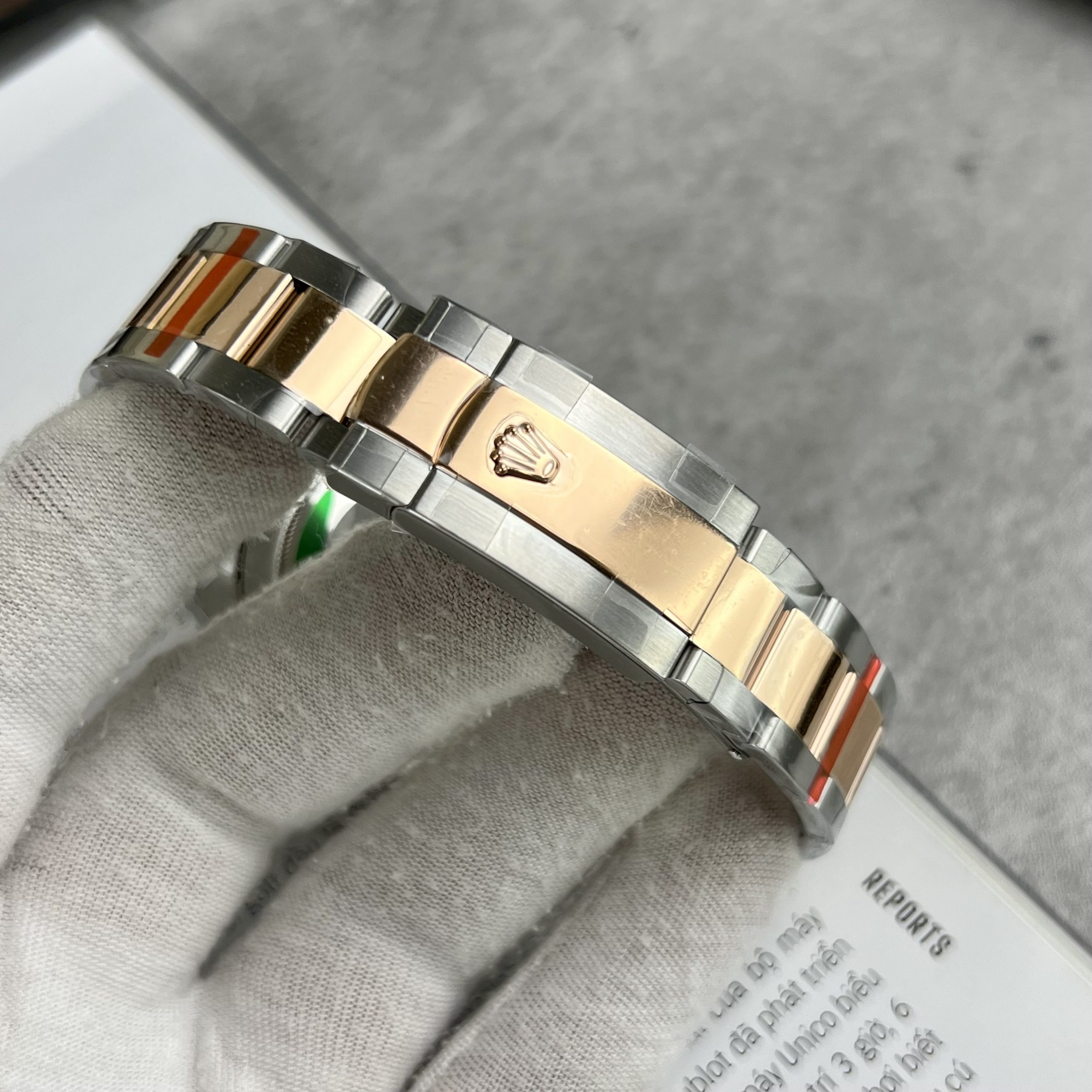 Đồng hồ Rolex DateJust nam dây Oyster Replica 11 41mm (2) Đồng hồ Rolex DateJust nam dây Oyster Replica 11 41mm (2)