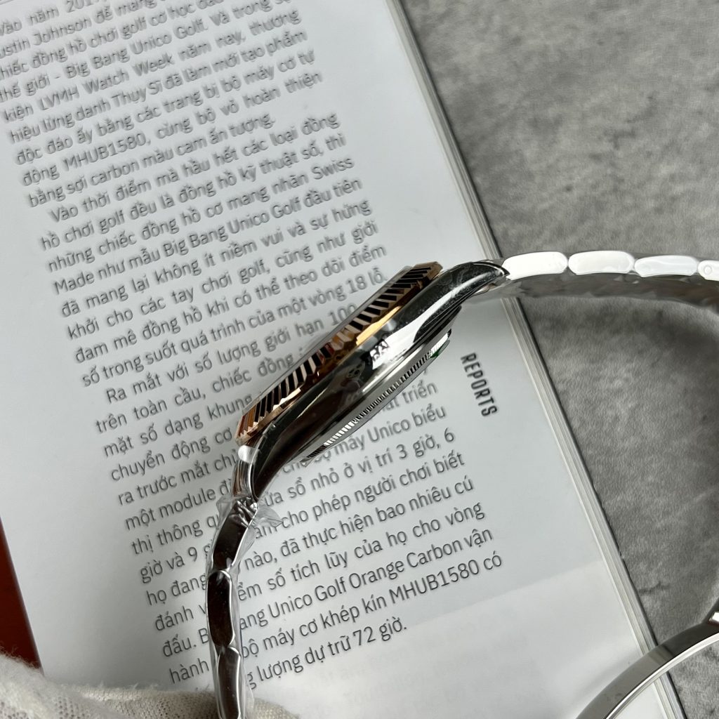 Đồng hồ Rolex DateJust nam dây Oyster Replica 11 41mm (2)