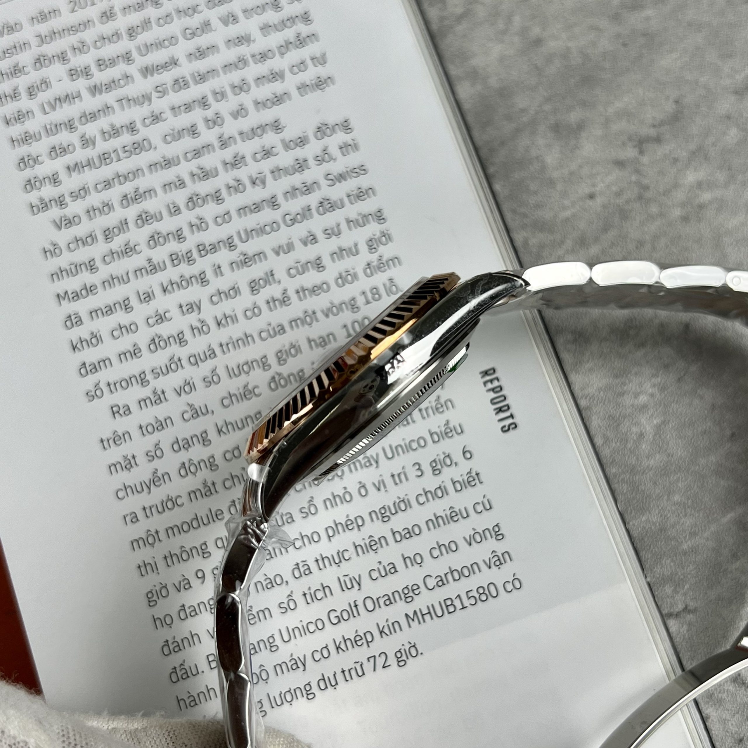 Đồng hồ Rolex DateJust nam dây Oyster Replica 11 41mm (4) Đồng hồ Rolex DateJust nam dây Oyster Replica 11 41mm (2)