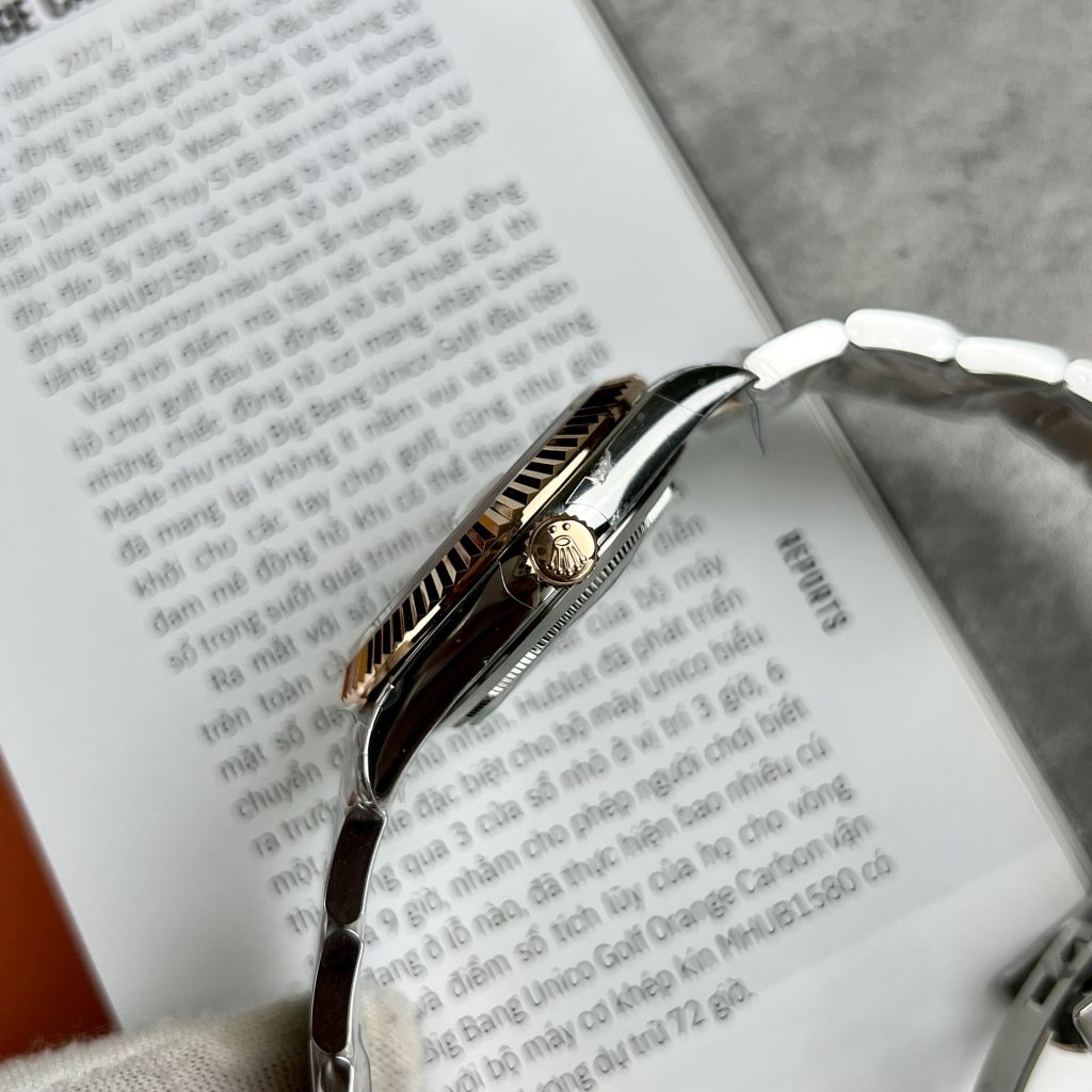 Đồng hồ Rolex DateJust nam dây Oyster Replica 11 41mm (2)