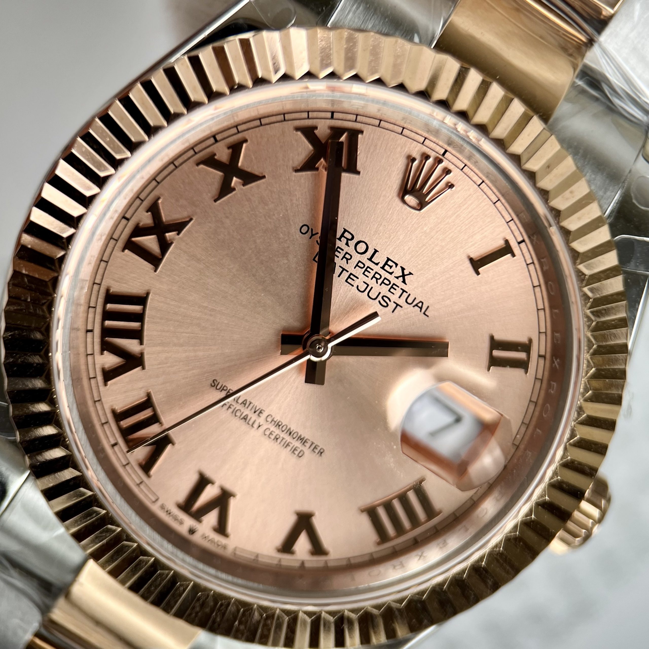 Đồng hồ Rolex DateJust nam dây Oyster Replica 11 41mm (7) Đồng hồ Rolex DateJust nam dây Oyster Replica 11 41mm (2)