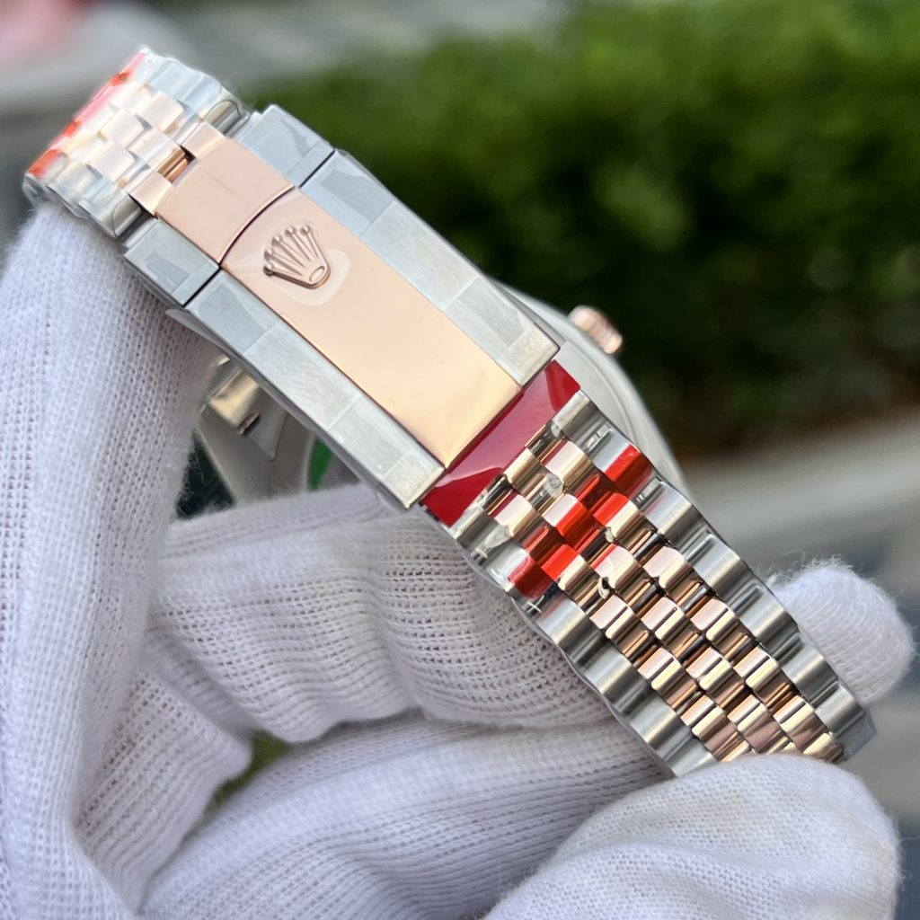 Đồng hồ Rolex DateJust nam mặt Chocolate Replica 11 EW Factory 41mm (2)