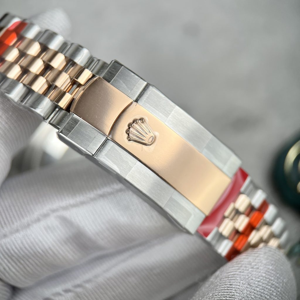 Đồng hồ Rolex DateJust nam mặt khảm xà cừ Replica 11 EW Factory 41mm (2)