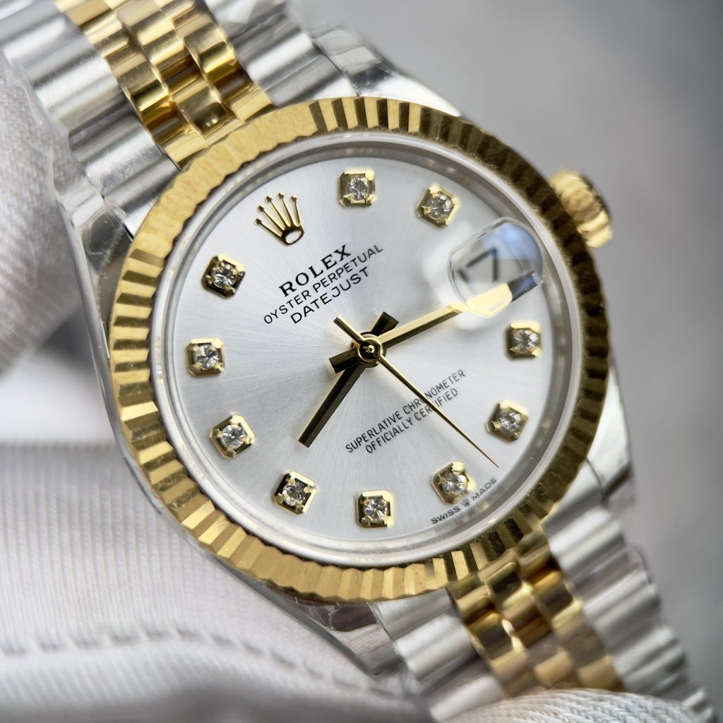 Đồng hồ Rolex DateJust nữ dây kim loại EW Factory Replica 11 31mm (2)