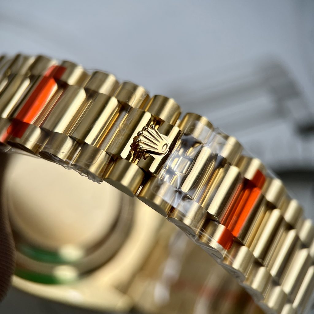 Đồng hồ Rolex Day-Date Replica 11 màu vàng Gold EW Factory 40mm (2)
