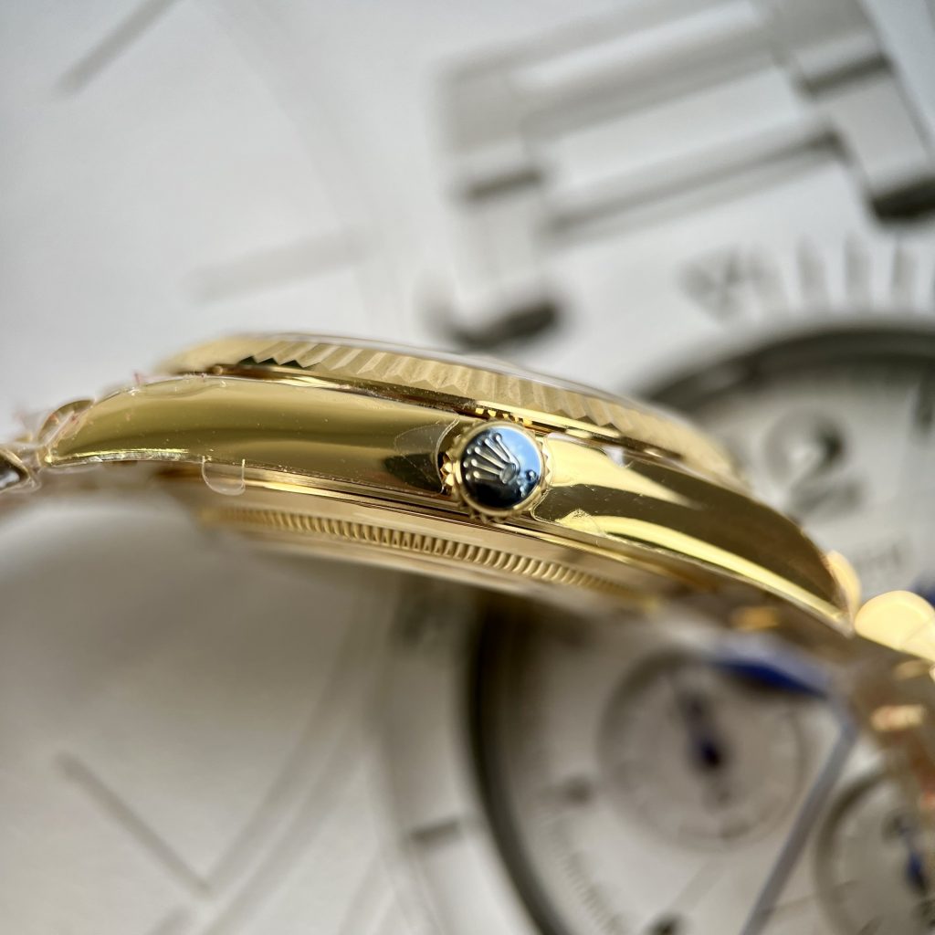 Đồng hồ Rolex Day-Date Replica 11 màu vàng Gold EW Factory 40mm (2)