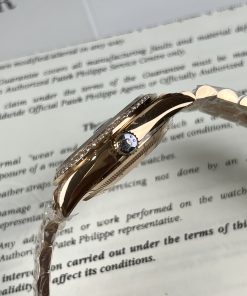 Đồng hồ Rolex Day-Date Unisex màu chocolate Replica 11 cao cấp 36mm (2)