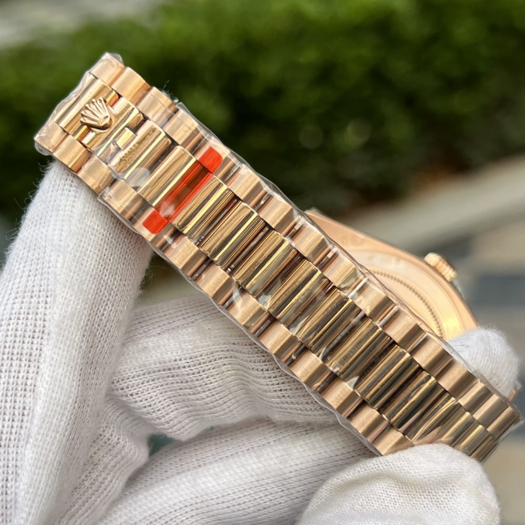 Đồng hồ Rolex Day-Date màu Rose Gold Rep 11 EW Factory 40mm (2)