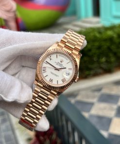 Đồng hồ Rolex Day-Date màu Rose Gold Rep 11 EW Factory 40mm (2)