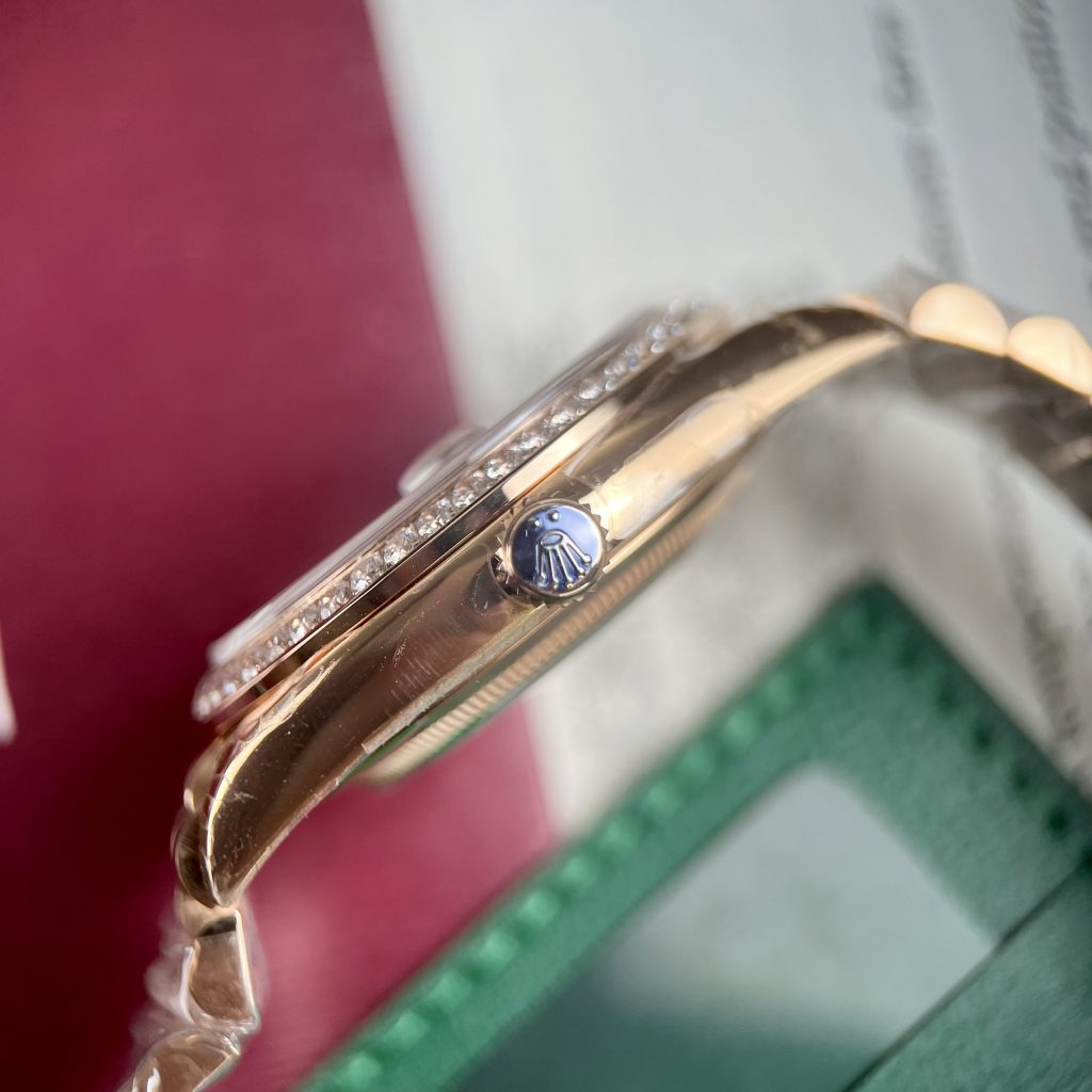 Đồng hồ Rolex Day-Date màu Rose Gold Replica 11 EW Factory 40mm (2)