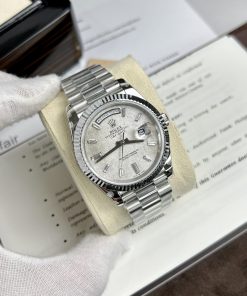 Đồng hồ Rolex Day-Date nam mặt thiên thạch Replica 11 40mm (2)