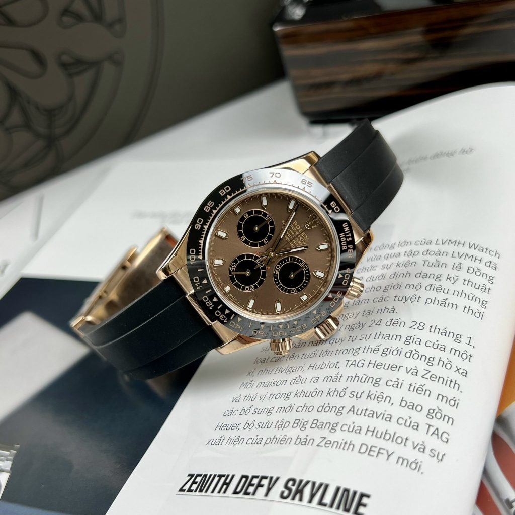 Đồng hồ Rolex Daytona Replica 11 mặt chocolate EW Factory 40mm (2)