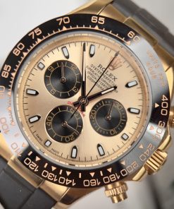 Đồng hồ Rolex Daytona Rose Gold Cosmograph Rep 11 EW Factory 40mm (2)