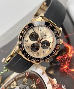 Đồng hồ Rolex Daytona Rose Gold Cosmograph Rep 11 EW Factory 40mm (2)
