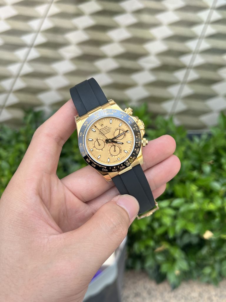 Đồng hồ Rolex Daytona nam dây cao su Replica 11 EW Factory 40mm (2)