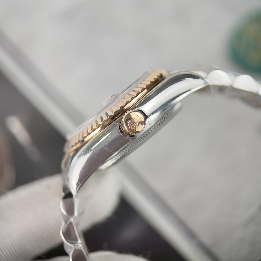 Đồng hồ Rolex Replica 11 nữ mặt số hồng EW Factory 31mm (11)