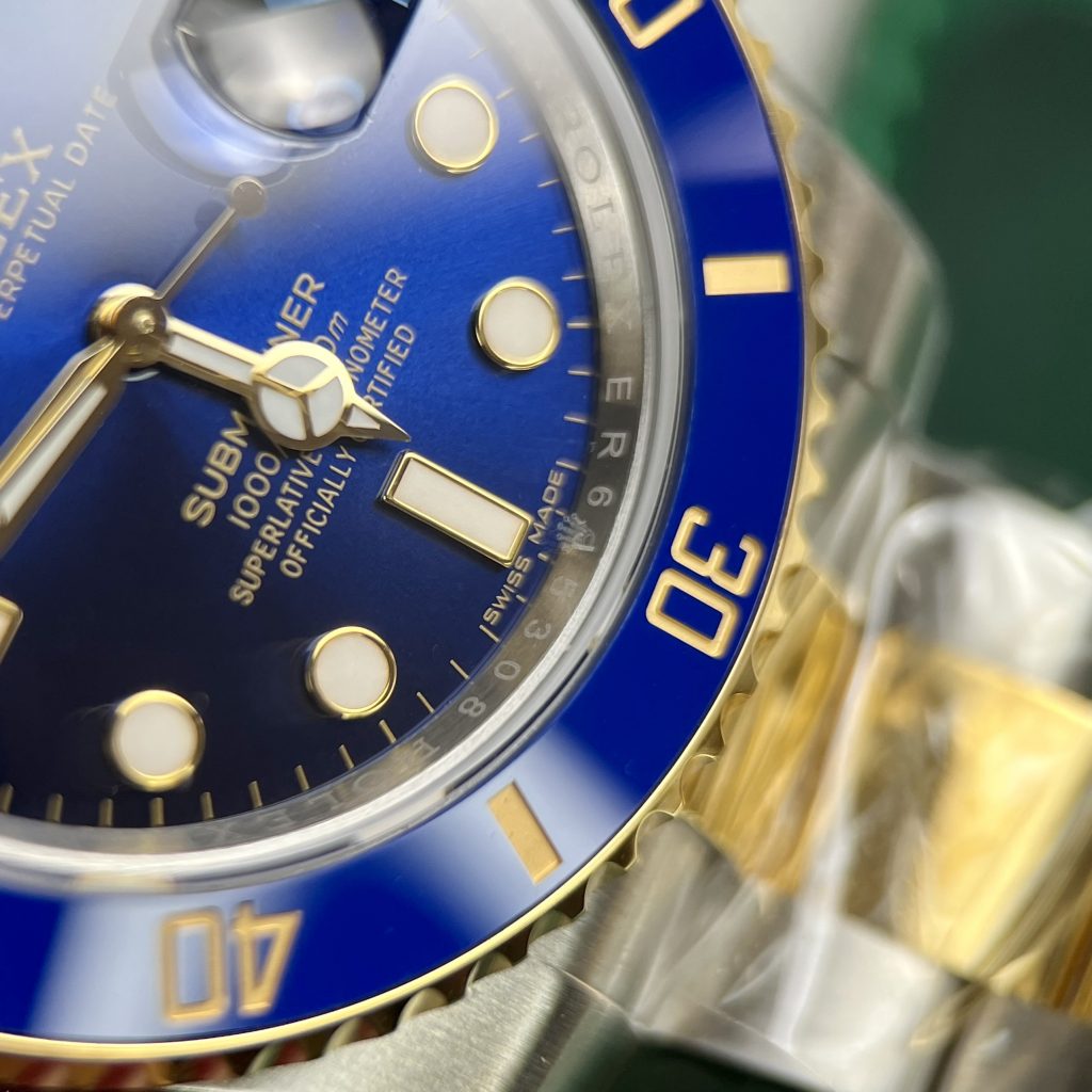 Đồng hồ Rolex Submariner Replica 11 nam mặt xanh EW Factory 40mm (2)