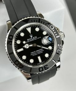 Đồng hồ Rolex Yacht-Master nam mặt đen Replica 11 cao cấp 40mm (2)