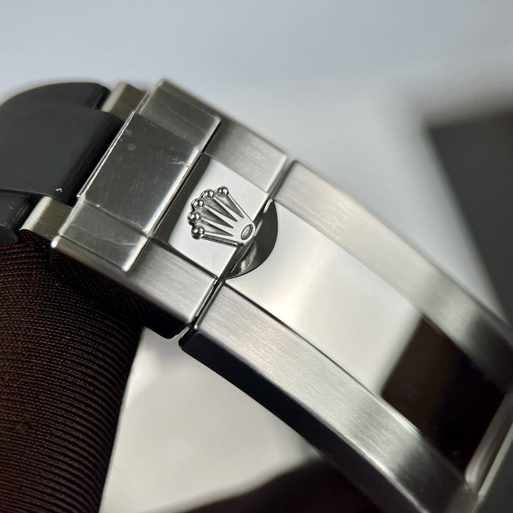 Đồng hồ Rolex Yacht-Master nam mặt đen Replica 11 cao cấp 40mm (2)