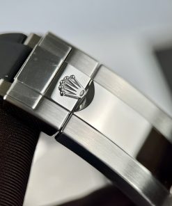 Đồng hồ Rolex Yacht-Master nam mặt đen Replica 11 cao cấp 40mm (2)