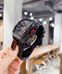 Đồng hồ chính hãng Hanboro By Huboler nam máy cơ tự động 40x48mm (2)