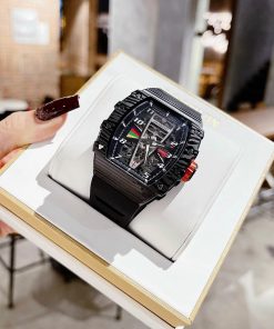 Đồng hồ chính hãng Hanboro By Huboler nam máy cơ tự động 40x48mm (2)