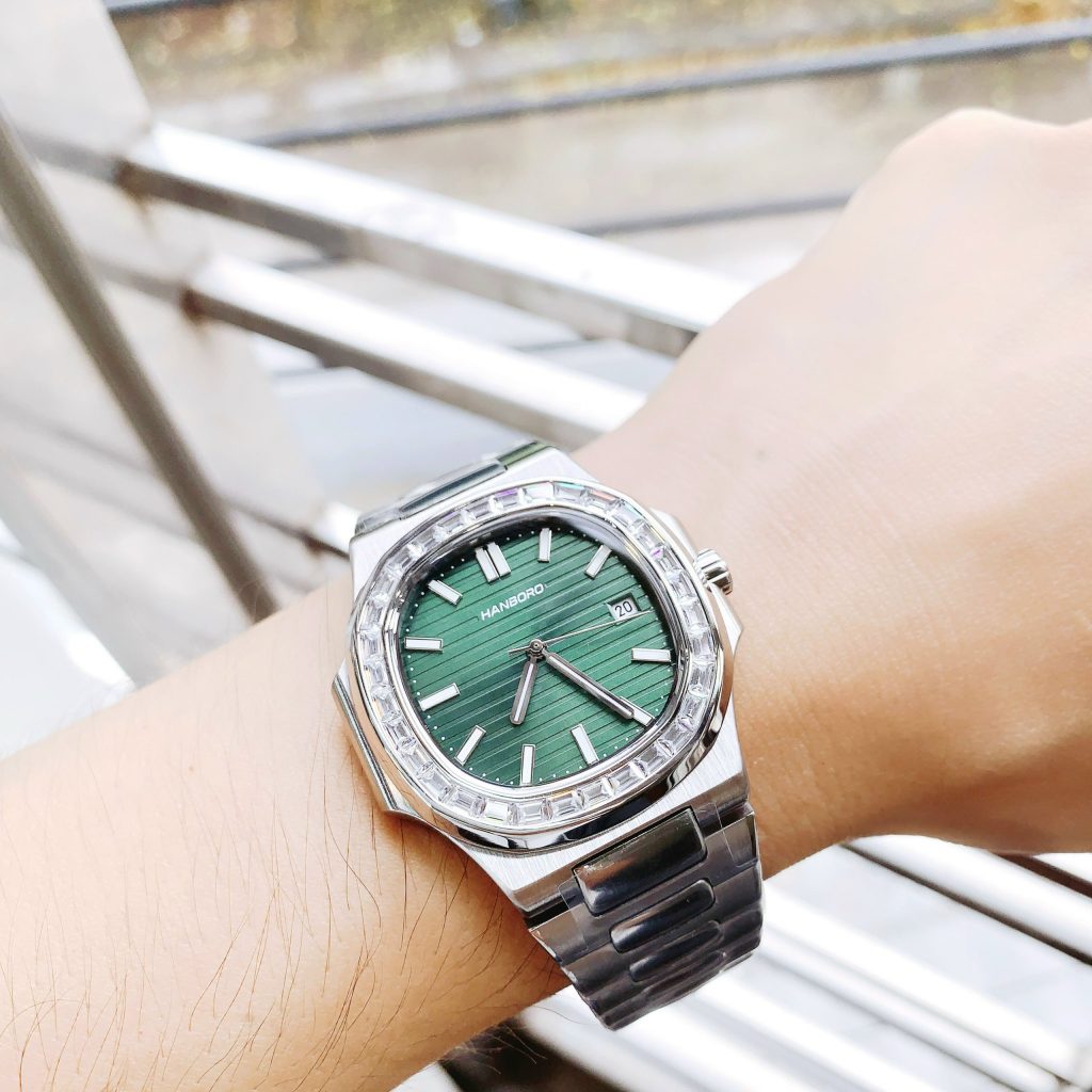 Đồng hồ chính hãng Hanboro nam dáng Patek Philippe 40mm (2)