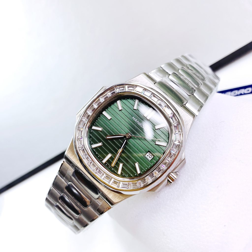 Đồng hồ chính hãng Hanboro nam dáng Patek Philippe 40mm (2)