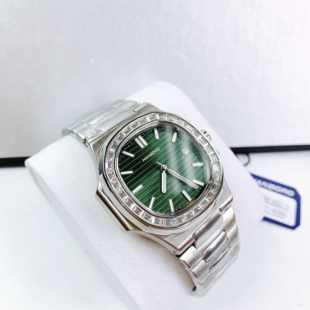 Đồng hồ chính hãng Hanboro nam dáng Patek Philippe 40mm (2)