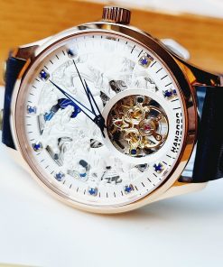 Đồng hồ chính hãng Hanboro nam họa tiết mã đáo thành công 44mm (2)