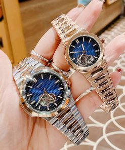 Đồng hồ đôi Hanboro By Huboler chính hãng dây kim loại 3242mm (2)