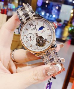 Đồng hồ đôi Hanboro By Huboler chính hãng dây kim loại 3644mm (1)