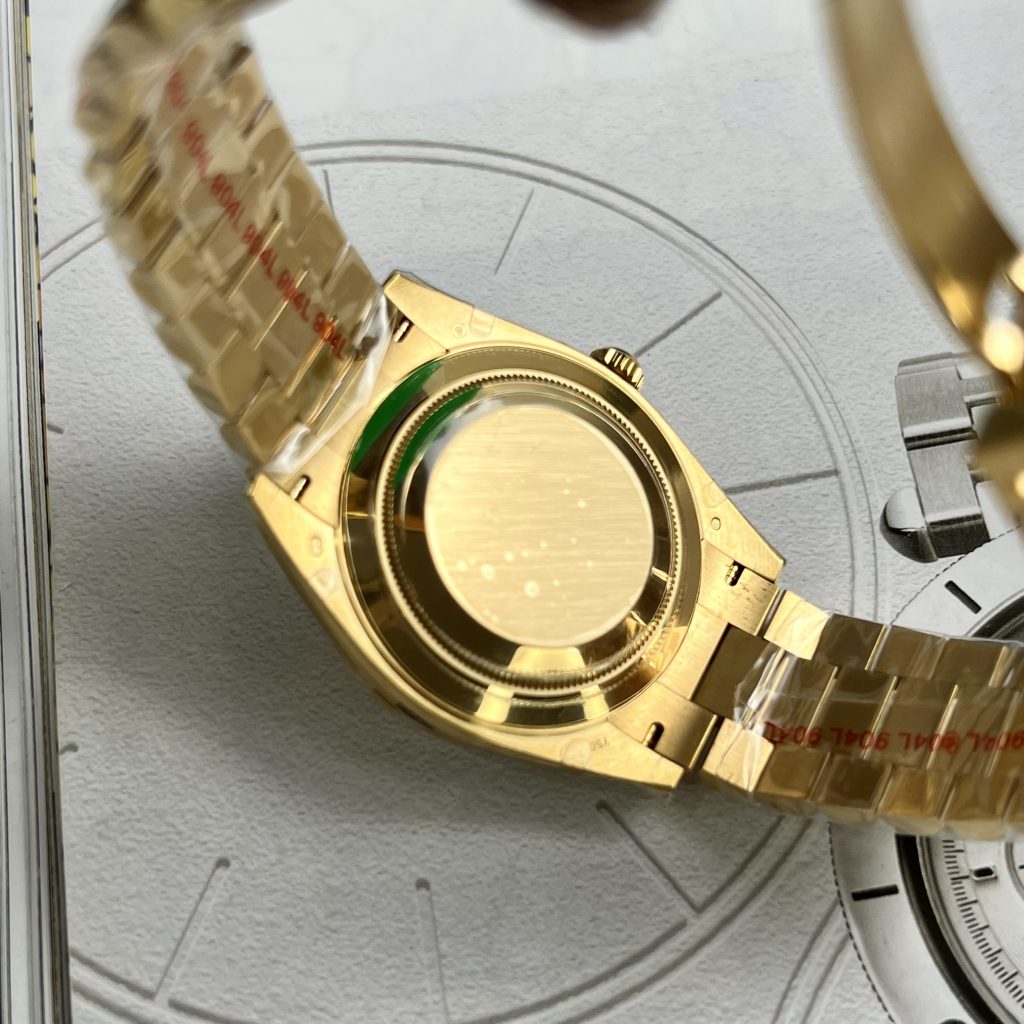 Đồng hồ nam Rolex Day-Date màu vàng Gold Replica 11 EW Factory 40mm (2)
