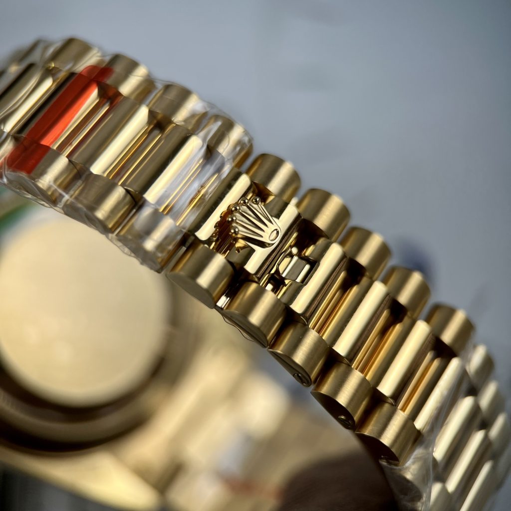 Đồng hồ nam Rolex Day-Date màu vàng Gold Replica 11 EW Factory 40mm (2)