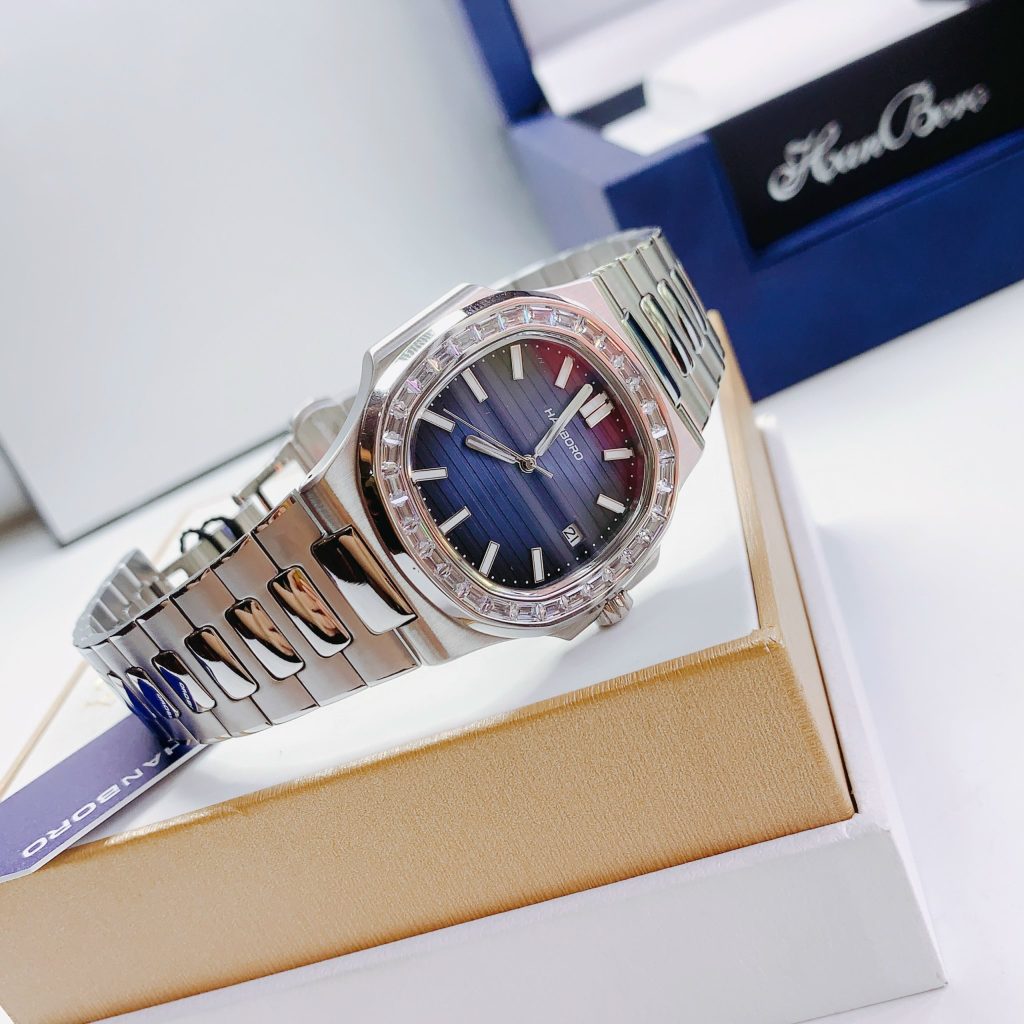 Đồng hồ nam chính hãng Hanboro dáng Patek Philippe 40mm (2)