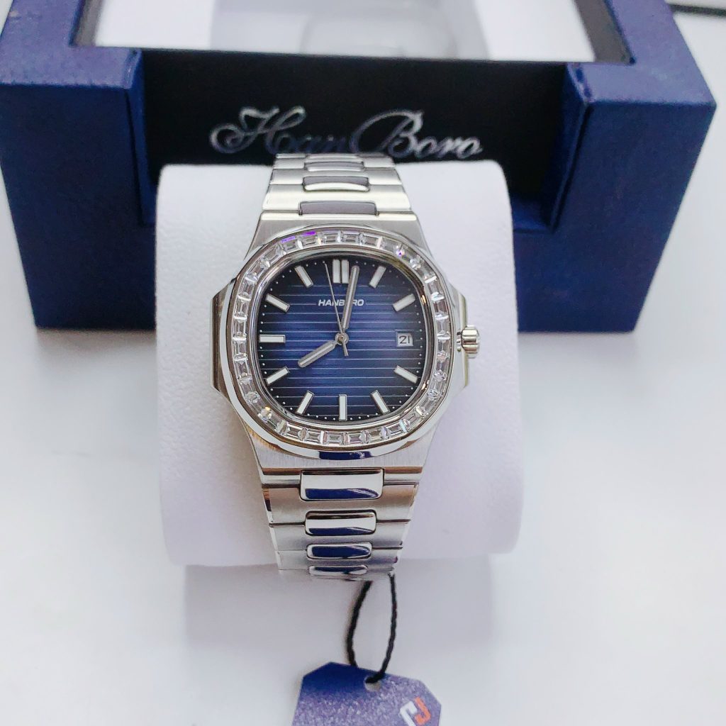 Đồng hồ nam chính hãng Hanboro dáng Patek Philippe 40mm (2)