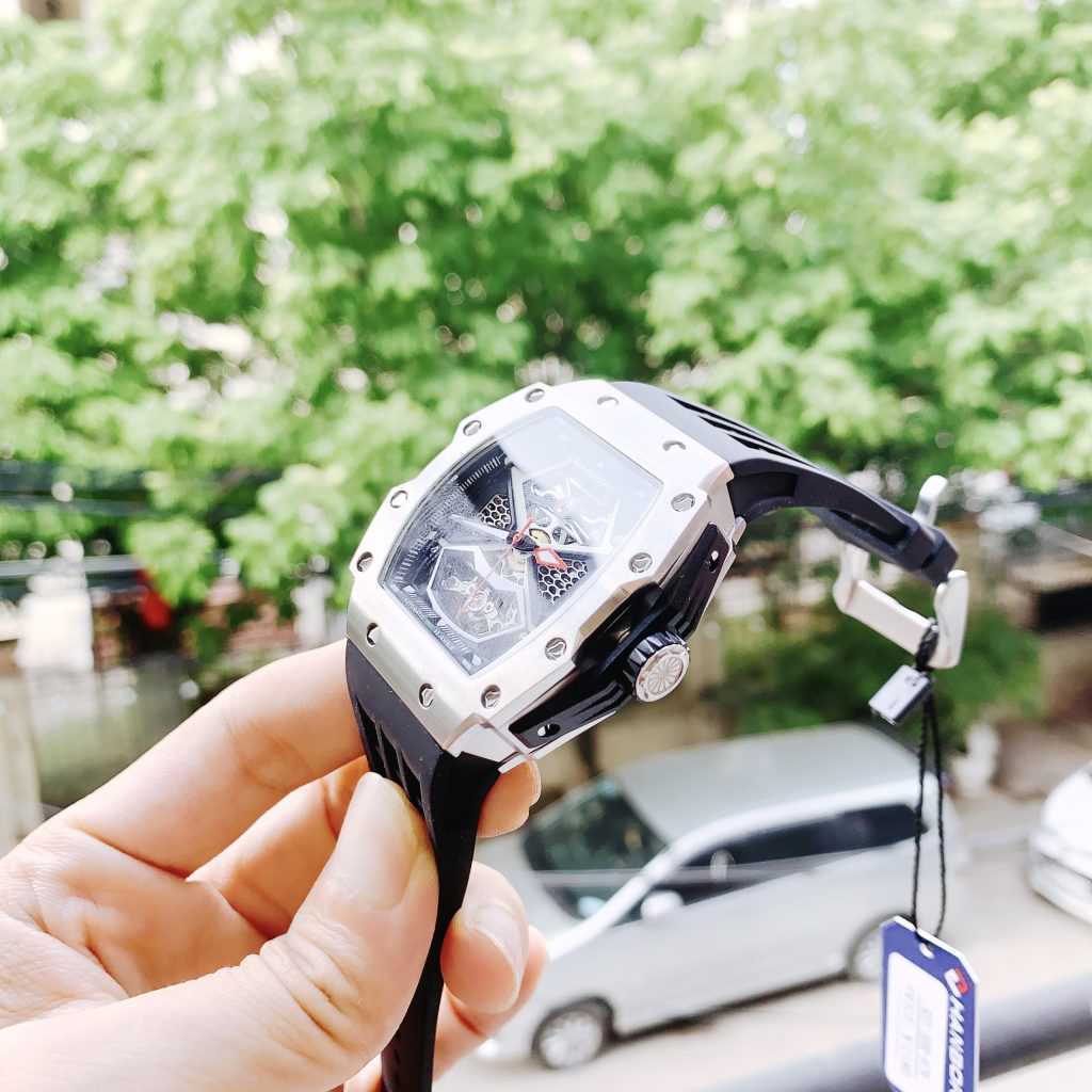 Đồng hồ nam chính hãng Hanboro dáng Richard Mille 40x48mm (9)