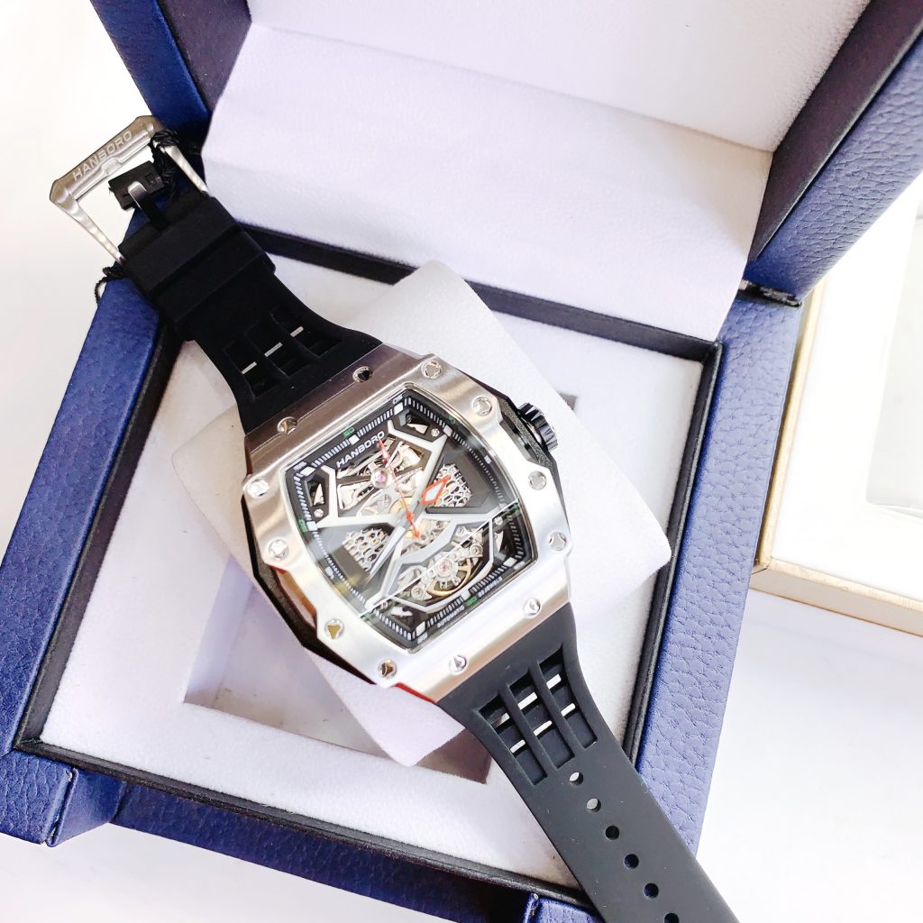 Đồng hồ nam chính hãng Hanboro dáng Richard Mille 40x48mm (9)
