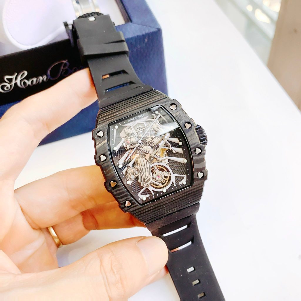 Đồng hồ nam chính hãng Hanboro họa tiết kỵ sỹ 40x48mm (3)