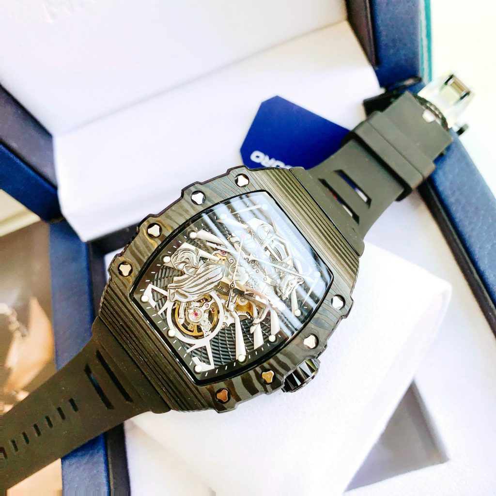 Đồng hồ nam chính hãng Hanboro họa tiết kỵ sỹ 40x48mm (3)