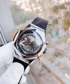 Đồng hồ nam chính hãng Hanboro máy lộ cơ 42mm (2)